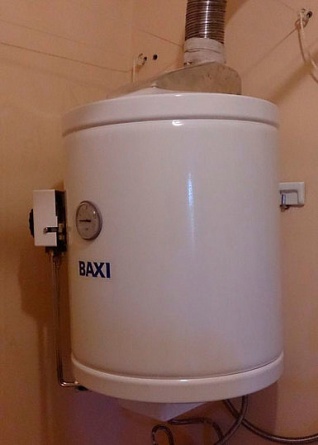 Водонагреватель накопительный газовый Baxi SAG-3 80 фото 2