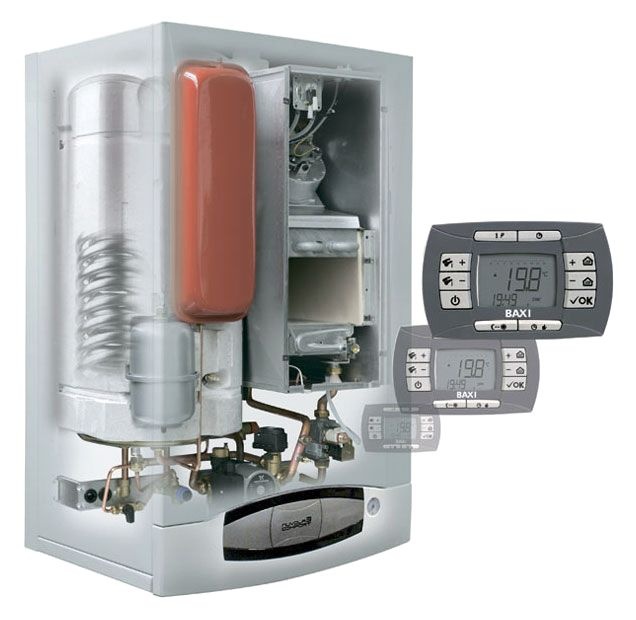 Конвекционный газовый котел BAXI NUVOLA-3 Comfort 320 Fi, 32 кВт, двухконтурный фото 2