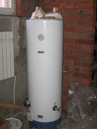 Водонагреватель накопительный газовый Baxi SAG-3 190 фото 2