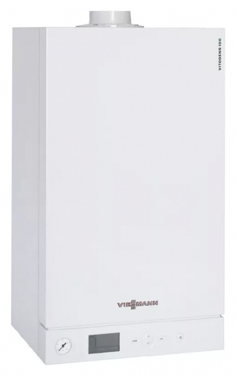 Котел газовый настенный двухконтурный Viessmann Vitodens 100-W 4,7-26,0 (4,3-23,7) кВт (B1KC032) фото 1
