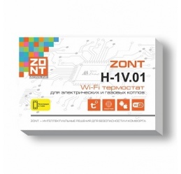 Wi-Fi термостат для газовых и электрических котлов ZONT H-1V.01