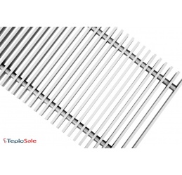 Декоративная решетка Techno 370/4200/С Алюминиевая Серебряная