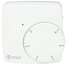 STOUT  Термостат комнатный электронный WFHT-DUAL включ. дистанционный датчик «в пол» L=3 м