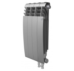 Радиатор биметаллический Royal Thermo BiLiner VD 500 4 секции, silver satin