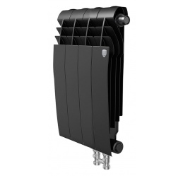 Радиатор биметаллический Royal Thermo BiLiner VD 350 4 секции, noir sable