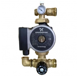 Комплект для насосной группы BARBERI с термостатическим клапаном; Grundfos UPSO 25-65 130 арт.17B040000