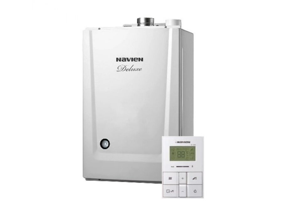 Котел газовый настенный двухконтурный Navien Deluxe C 24K купить в ...