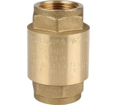 Itap EUROPA 100 3/4 Клапан обратный пружинный муфтовый с металлическим седлом фото 4