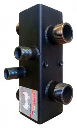 Гидравлический разделитель WGR122 с отводами под воздушный клапан и грязевик WGR122.B фото 2