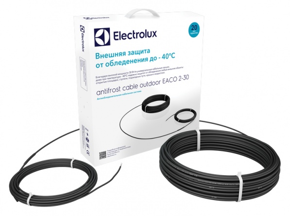 Система антиобледенения Electrolux Antifrost Cable Outdoor EACO-2-30-2500 фото 1