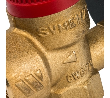 Watts  SVM 25 -1/2 Предохранительный клапан с манометром 2.5 бар фото 4