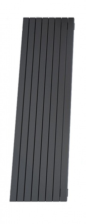 Arbiola Liner H 1750-36-04 секции черный  вертикальный радиатор c боковым подключением фото 1