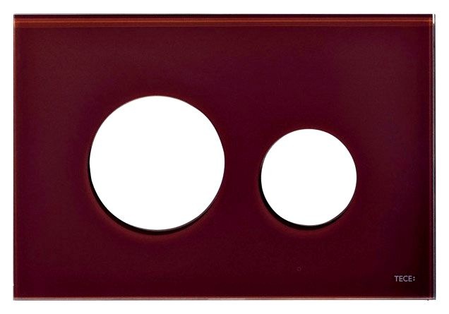 TECE Loop modular 9240679, панель стекло рубиновое фото 1