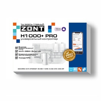 Универсальный контроллер для сложных инженерных систем ZONT H1000+ PRO фото 1