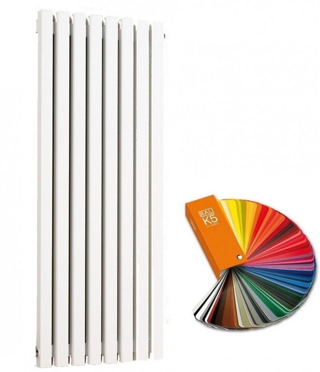 Arbiola Ritmo H 500-40-12 секции цветной вертикальный радиатор c боковым подключением фото 1