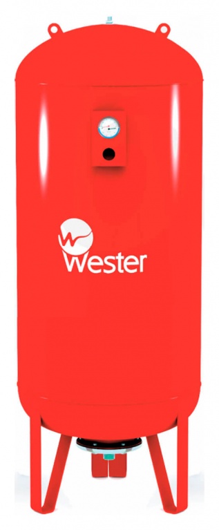 Расширительный бак Wester WRV 1000 для систем отопления фото 1