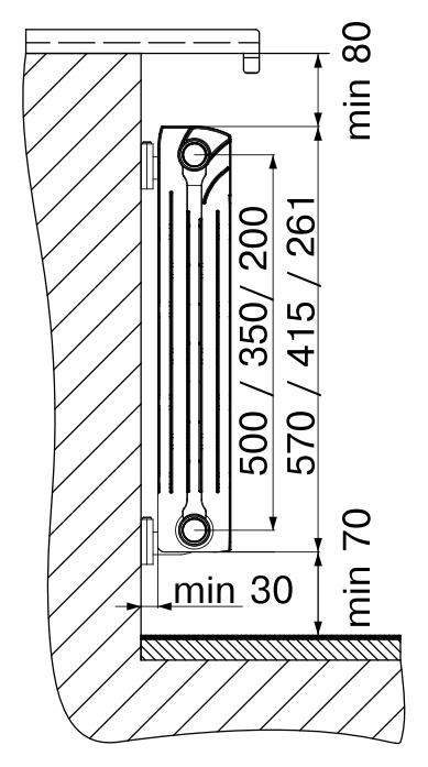 Радиатор биметаллический Rifar Base 200 1 секция фото 2