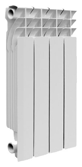 Радиатор биметаллический Smart Installations 500004 BiStyle 500 4 секции фото 1