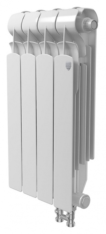 Радиатор биметаллический Royal Thermo Indigo Super V 500/4 секции фото 1