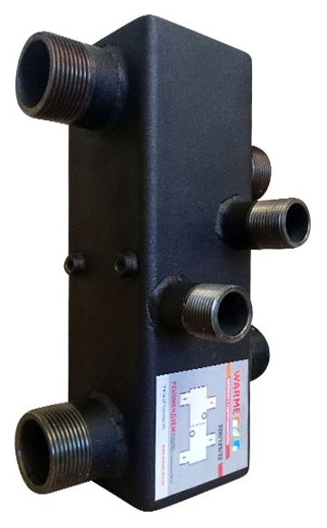 Гидравлический разделитель WGR122 с отводами под воздушный клапан и грязевик WGR122.B фото 3