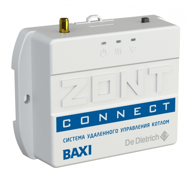 GSM термостат для газовых котлов BAXI и De Dietrich ZONT CONNECT фото 1