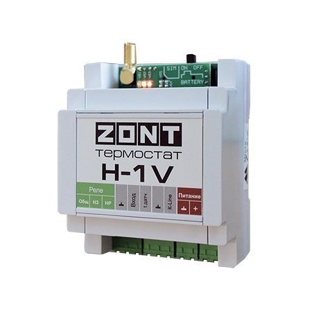 GSM термостат для газовых и электрических котлов ZONT H-1V фото 2