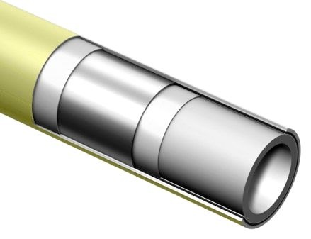 Труба Tece Flex Gas для газа PE-Xc/Al/PE-RT 25 (бухта: 100 м) фото 2